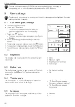 Preview for 28 page of V-ZUG CombiAdoraDry V4000 DualDry Operating Instructions Manual