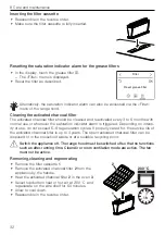 Preview for 32 page of V-ZUG CombiCookTop V4000 I804 Operating Instructions Manual