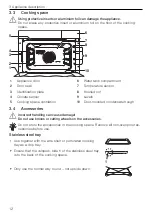 Preview for 12 page of V-ZUG CombiCooler V4000 Operating Instructions Manual