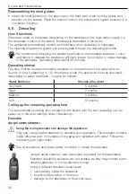 Preview for 42 page of V-ZUG CombiCooler V4000 Operating Instructions Manual