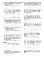 Предварительный просмотр 7 страницы V-ZUG CombiSteamer V4000 45 Operating Instructions Manual