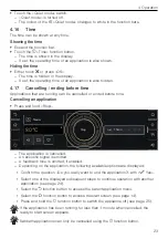 Предварительный просмотр 23 страницы V-ZUG CombiSteamer V4000 45 Operating Instructions Manual