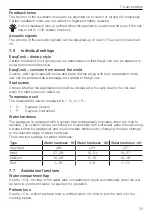 Preview for 33 page of V-ZUG CombiSteamer V4000 45 Operating Instructions Manual