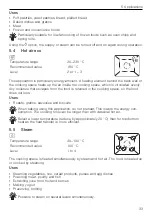 Предварительный просмотр 33 страницы V-ZUG CombiSteamer V4000 Operating Instructions Manual