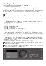 Preview for 40 page of V-ZUG CombiSteamer V4000 Operating Instructions Manual