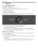 Preview for 16 page of V-ZUG CombiSteamer V6000 45F Operating Instructions Manual