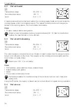 Предварительный просмотр 34 страницы V-ZUG CombiSteamer V6000 45F Operating Instructions Manual
