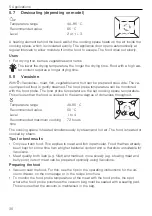 Предварительный просмотр 36 страницы V-ZUG CombiSteamer V6000 45F Operating Instructions Manual