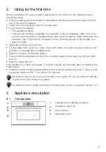 Preview for 9 page of V-ZUG CombiSteamer V6000 Series Operating Instructions Manual