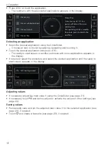 Предварительный просмотр 16 страницы V-ZUG CombiSteamer V6000 Series Operating Instructions Manual