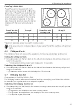 Предварительный просмотр 13 страницы V-ZUG CookTop V2000 J604 Operating Instructions Manual