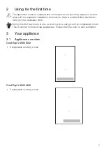 Preview for 7 page of V-ZUG CookTop V4000 I302 Operating Instructions Manual