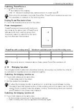 Preview for 13 page of V-ZUG CookTop V4000 I302 Operating Instructions Manual