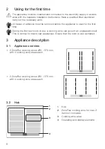 Предварительный просмотр 8 страницы V-ZUG CookTop V4000 I604 Operating Instructions Manual