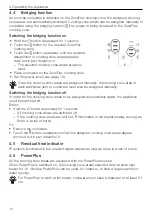 Preview for 14 page of V-ZUG CookTop V4000 I604 Operating Instructions Manual