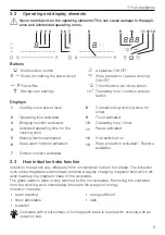 Предварительный просмотр 9 страницы V-ZUG CookTop V4000 I704 Operating Instructions Manual