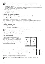 Предварительный просмотр 14 страницы V-ZUG CookTop V4000 I704 Operating Instructions Manual