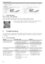 Preview for 22 page of V-ZUG CookTop V4000 I704 Operating Instructions Manual