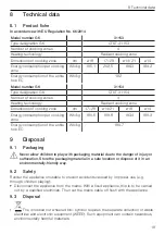 Preview for 19 page of V-ZUG CookTop V6000 A804 Operating Instructions Manual