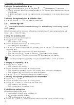 Предварительный просмотр 12 страницы V-ZUG CookTop V6000 A904B Operating Instructions Manual