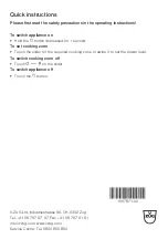 Preview for 24 page of V-ZUG CookTop V6000 A904B Operating Instructions Manual