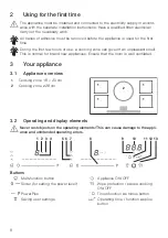 Предварительный просмотр 8 страницы V-ZUG CookTop V6000 I905 Operating Instructions Manual