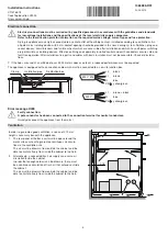 Предварительный просмотр 3 страницы V-ZUG CookTopInduction V4000 CTI4T64 Series Installation Instructions Manual