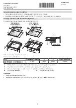 Предварительный просмотр 4 страницы V-ZUG CookTopInduction V4000 CTI4T64 Series Installation Instructions Manual