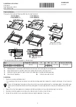 Предварительный просмотр 6 страницы V-ZUG CookTopInduction V4000 CTI4T64 Series Installation Instructions Manual