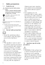 Preview for 4 page of V-ZUG CookTopInduction V4000 Operating Instructions Manual