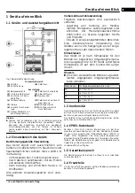 Preview for 3 page of V-ZUG Cooler V600 Operating Instructions Manual