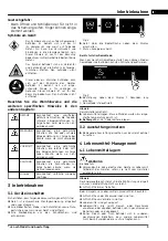 Предварительный просмотр 5 страницы V-ZUG Cooler V600 Operating Instructions Manual