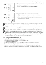 Предварительный просмотр 13 страницы V-ZUG Cooler V6000 Supreme Operating Instructions Manual