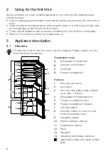 Предварительный просмотр 8 страницы V-ZUG Cooltronic eco Operating Instructions Manual