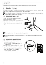 Предварительный просмотр 14 страницы V-ZUG Cooltronic eco Operating Instructions Manual