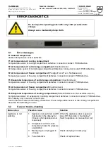 Предварительный просмотр 42 страницы V-ZUG Cooltronic Service Instructions Manual