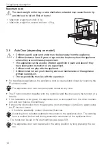 Preview for 16 page of V-ZUG CS6T-23034 Operating Instructions Manual