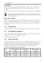 Preview for 59 page of V-ZUG CSTXSL60 Operating Instructions Manual