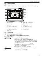 Preview for 11 page of V-ZUG CSTXSLZ60 Operating Instructions Manual