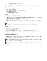 Preview for 9 page of V-ZUG CSTXSLZ60Y Operating Instructions Manual