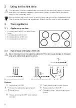 Preview for 8 page of V-ZUG CT6T-31155 Operating Instructions Manual