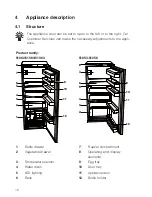 Предварительный просмотр 12 страницы V-ZUG De Luxe eco Operating Instructions Manual