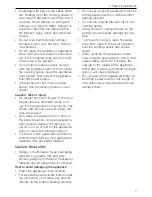 Preview for 7 page of V-ZUG De Luxe S Operating Instructions Manual