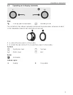 Preview for 9 page of V-ZUG De Luxe S Operating Instructions Manual