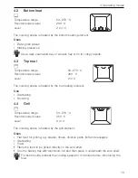 Предварительный просмотр 13 страницы V-ZUG De Luxe S Operating Instructions Manual