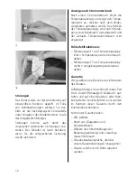 Предварительный просмотр 16 страницы V-ZUG De Luxe Operating Instructions Manual