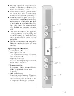 Preview for 29 page of V-ZUG De Luxe Operating Instructions Manual