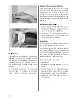 Предварительный просмотр 34 страницы V-ZUG De Luxe Operating Instructions Manual