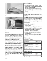 Предварительный просмотр 78 страницы V-ZUG De Luxe Operating Instructions Manual