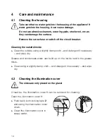 Preview for 14 page of V-ZUG DF-E5 Operating Instructions Manual